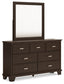 Covetown Dresser and Mirror