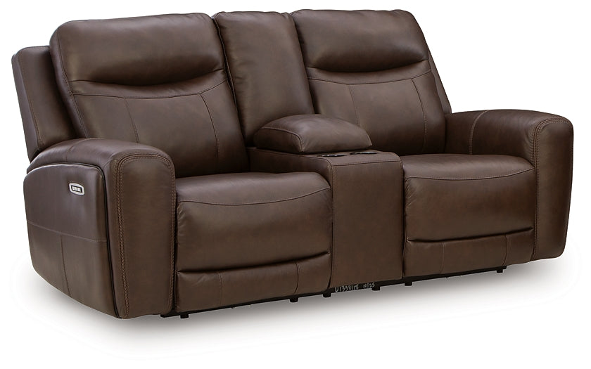 Gravier PWR REC Loveseat/CON/ADJ HDRST