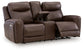 Gravier PWR REC Loveseat/CON/ADJ HDRST