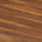 Close-up view of the Berringer Round DRM Drop Leaf Table’s wooden surface, highlighting its smooth finish and natural brown grain patterns.