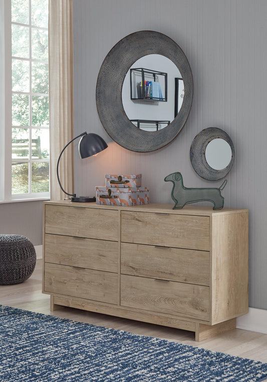 Oliah Six Drawer Dresser