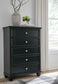 Lanolee Five Drawer Chest