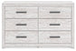 Cayboni Six Drawer Dresser