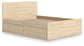 Onita Queen Panel Platform Bed with 1 Side Storage