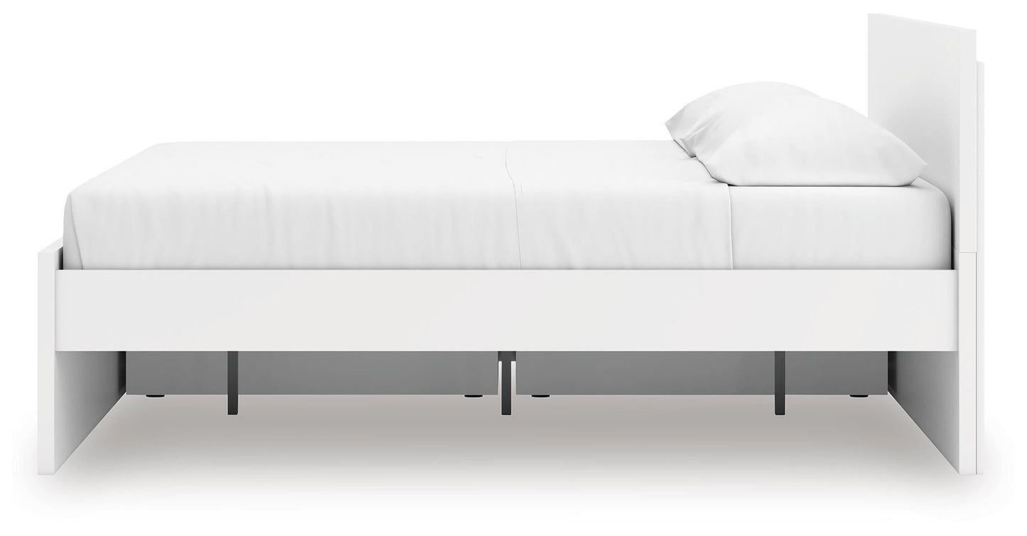Onita King Panel Platform Bed with Storage