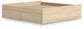 Onita King Platform Bed with 1 Side Storage