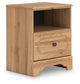 Aleaport One Drawer Night Stand