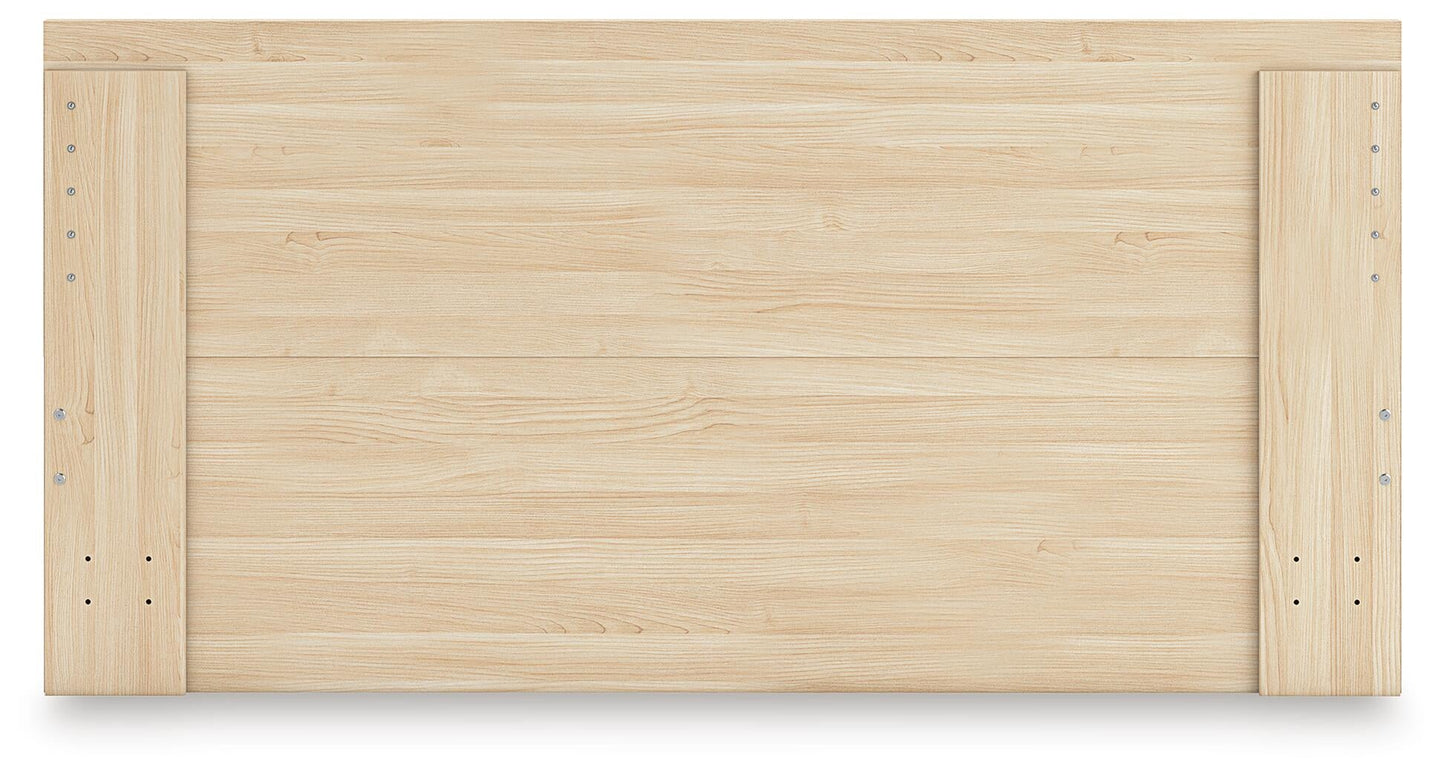 Onita King Panel Platform Bed with 1 Side Storage