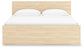 Onita King Panel Platform Bed with 1 Side Storage