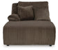 Top Tier 3-Piece Reclining Sofa Chaise Sectional