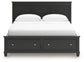 Lanolee California King Panel Storage Bed