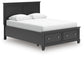 Lanolee Queen Panel Storage Bed