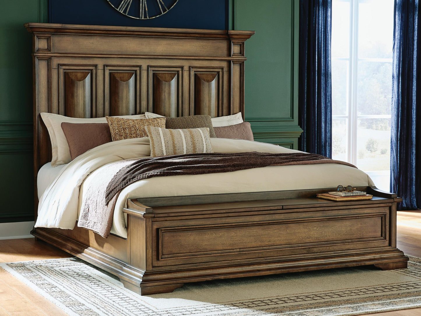 Frantanna California King Panel Storage Bed
