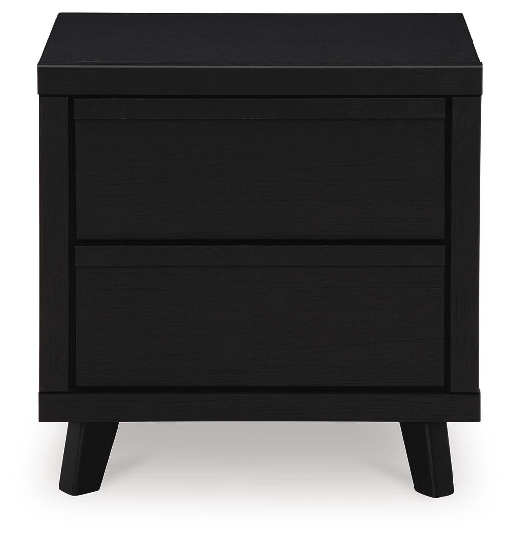 Danziar Queen Panel Bed, Dresser, Mirror and Nightstand