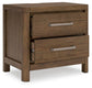 Cabalynn California King Upholstered Bed with Mirrored Dresser, Chest and Nightstand
