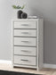 Birmonton King Upholstered Panel Platform Storage Bed, Dresser, Mirror, Chest and Nightstand
