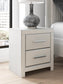 Zuraleus Queen Upholstered Panel Bed, Dresser, Mirror and Nightstand