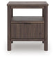 Pamytta Queen Upholstered Panel Bed, Dresser, Mirror and Nightstand