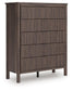 Cadmori Queen Panel Bed, Dresser, Mirror, Chest and Nightstand