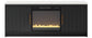 Cadmori 63" TV Stand with Electric Fireplace