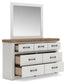 Savonport Queen Panel Storage Bed, Dresser and Mirror