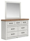 Savonport Queen Panel Storage Bed. Dresser, Mirror and Nightstand