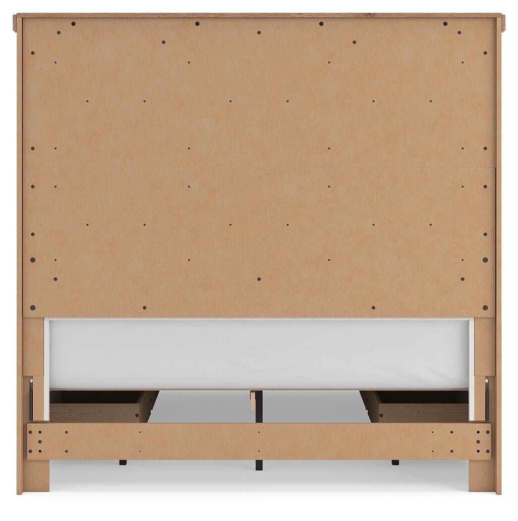 Savonport King Panel Storage Bed, Dresser and Mirror