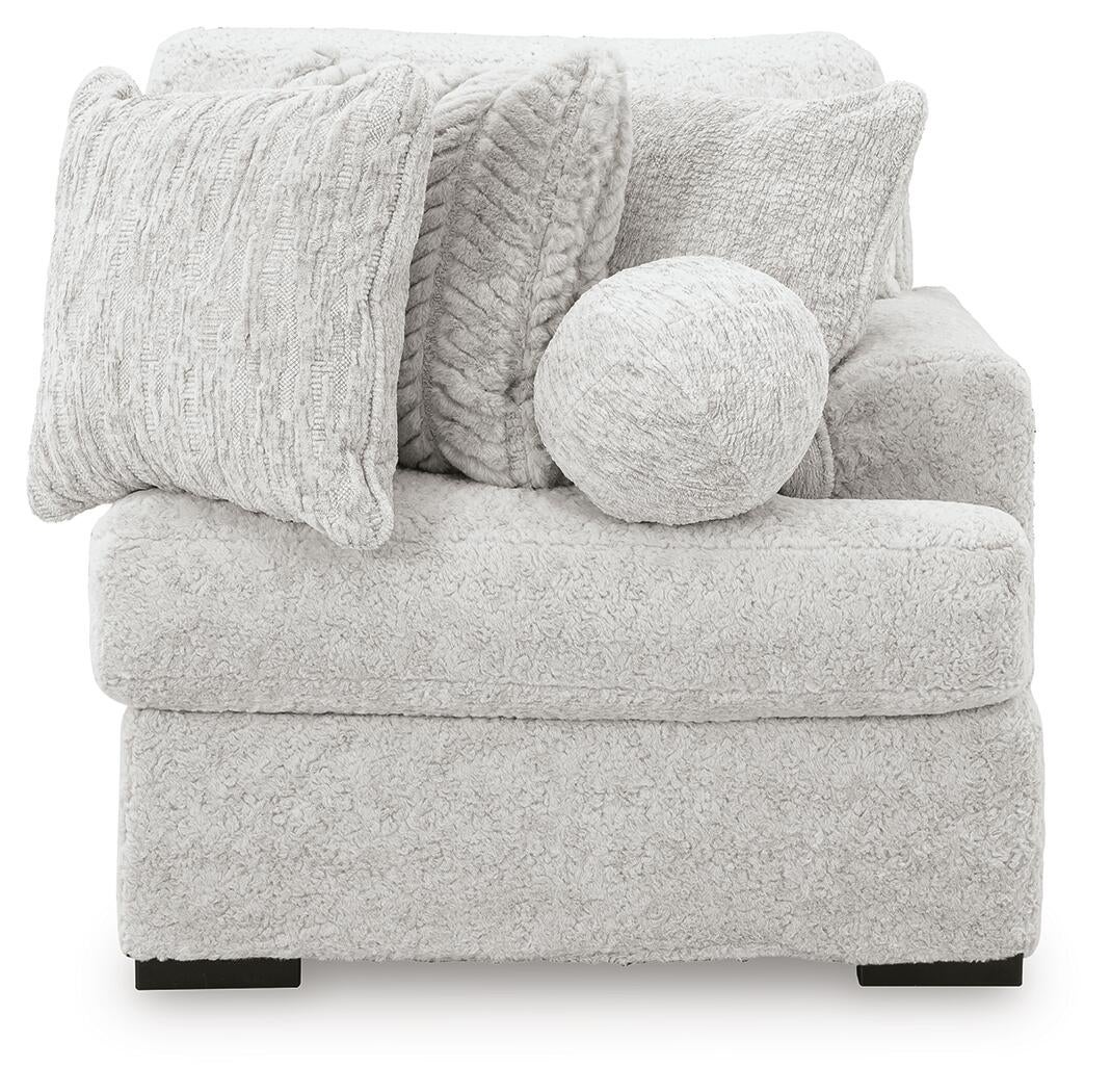 Cuddle Plush 5-Piece Sectional with Chaise
