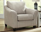 Abney Chair and Ottoman Walker Mattress and Furniture