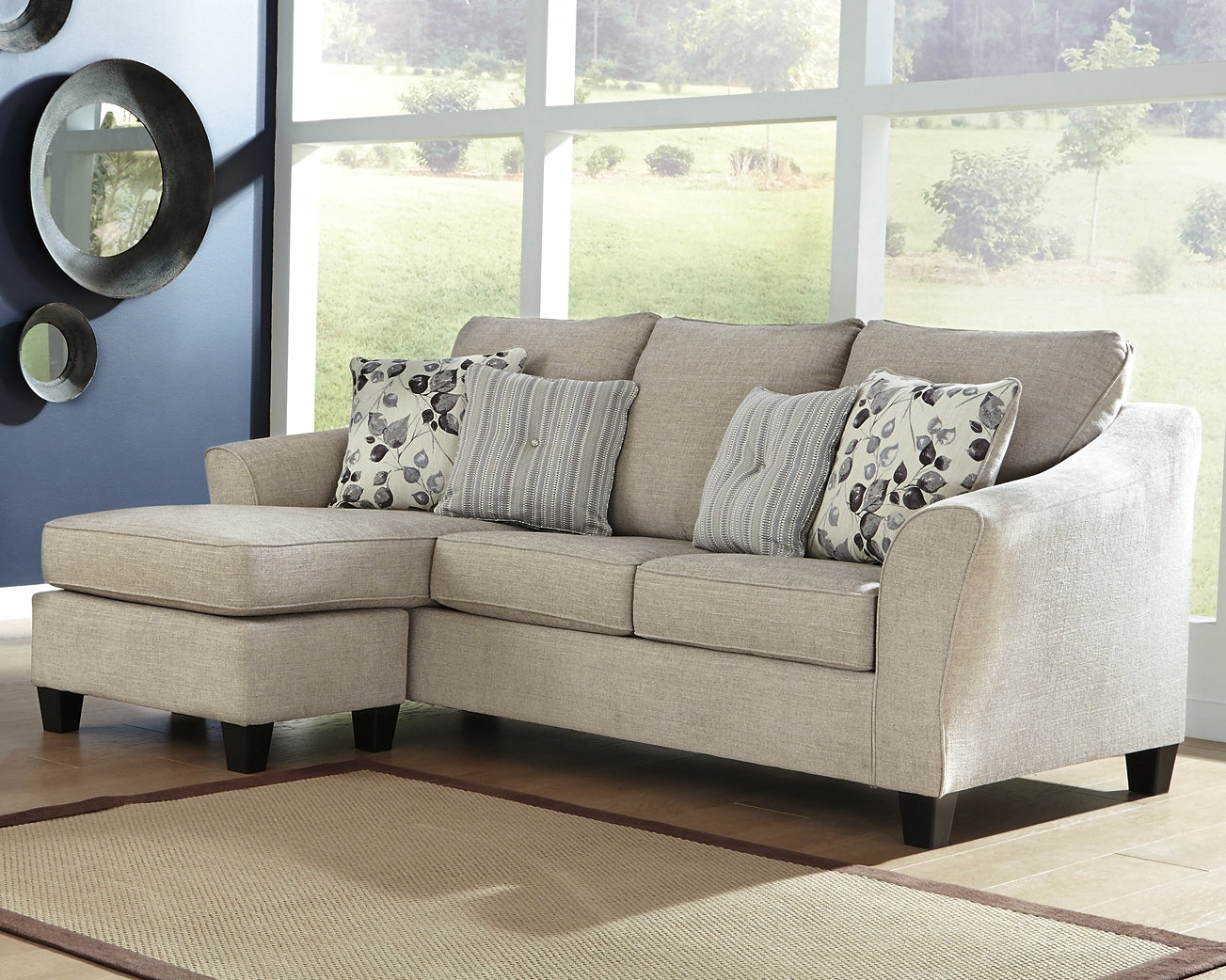 Abney Sofa Chaise and Chair Walker Mattress and Furniture