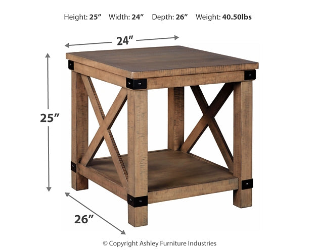 Aldwin 2 End Tables Walker Mattress and Furniture