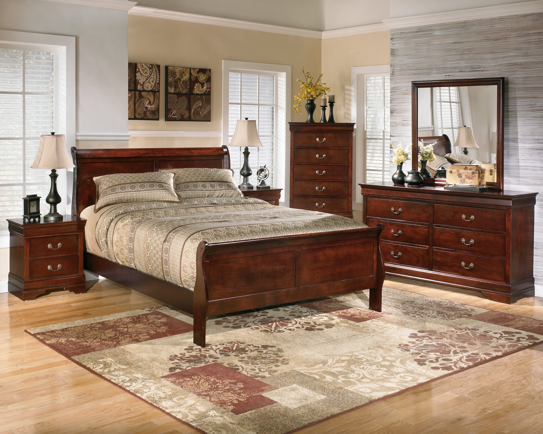 Alisdair Dresser and Mirror Walker Mattress and Furniture