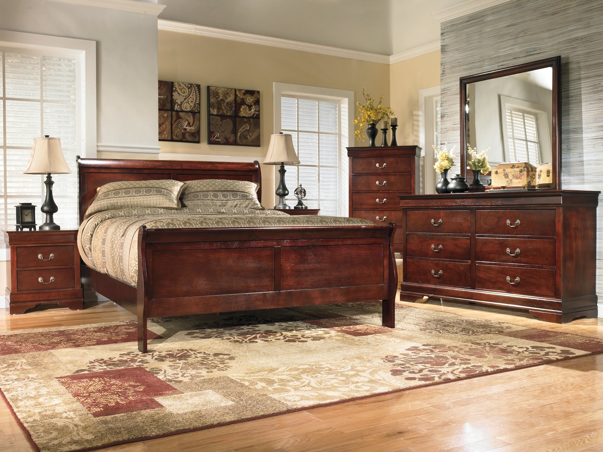 Alisdair Dresser and Mirror Walker Mattress and Furniture