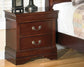 Alisdair Two Drawer Night Stand Walker Mattress and Furniture