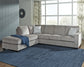 Altari 2-Piece Sectional with Chaise at Walker Mattress and Furniture