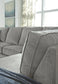 Altari 2-Piece Sleeper Sectional with Chaise at Walker Mattress and Furniture
