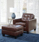 Altonbury Chair and Ottoman at Walker Mattress and Furniture