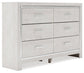 Altyra Full Panel Bed with Dresser at Walker Mattress and Furniture