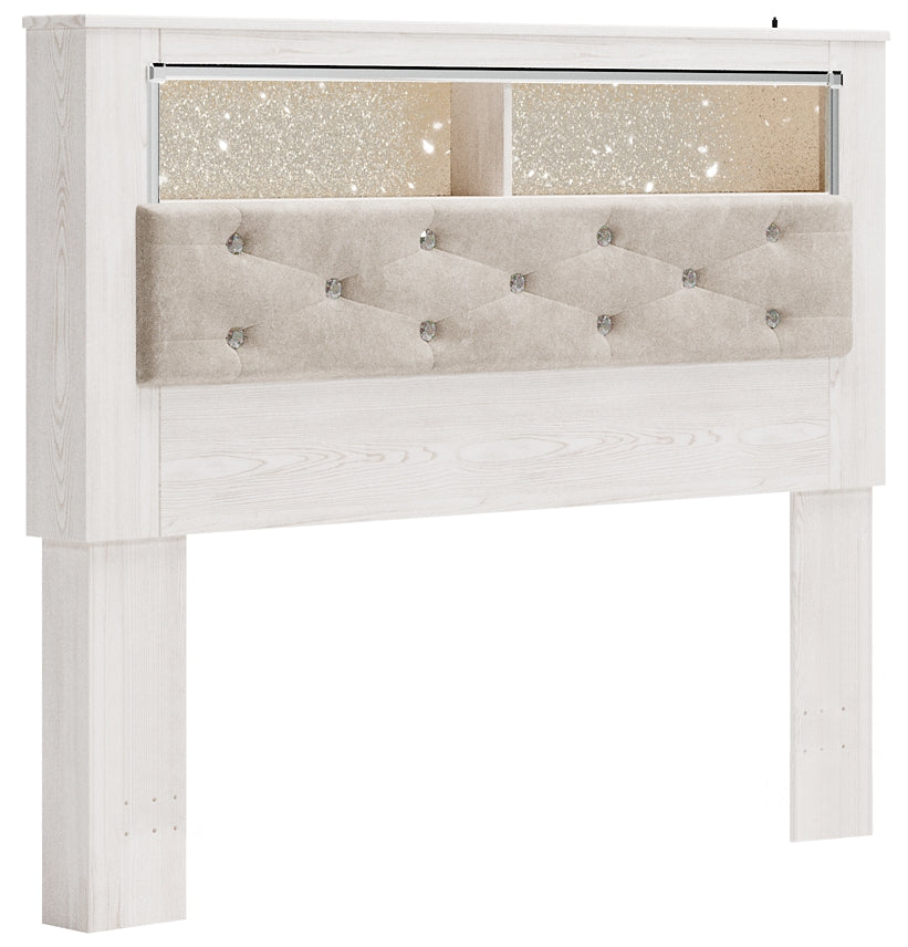 Altyra Queen Bookcase Headboard with Dresser at Walker Mattress and Furniture