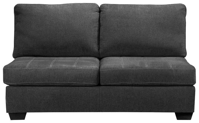 Ambee 3-Piece Sectional with Ottoman at Walker Mattress and Furniture