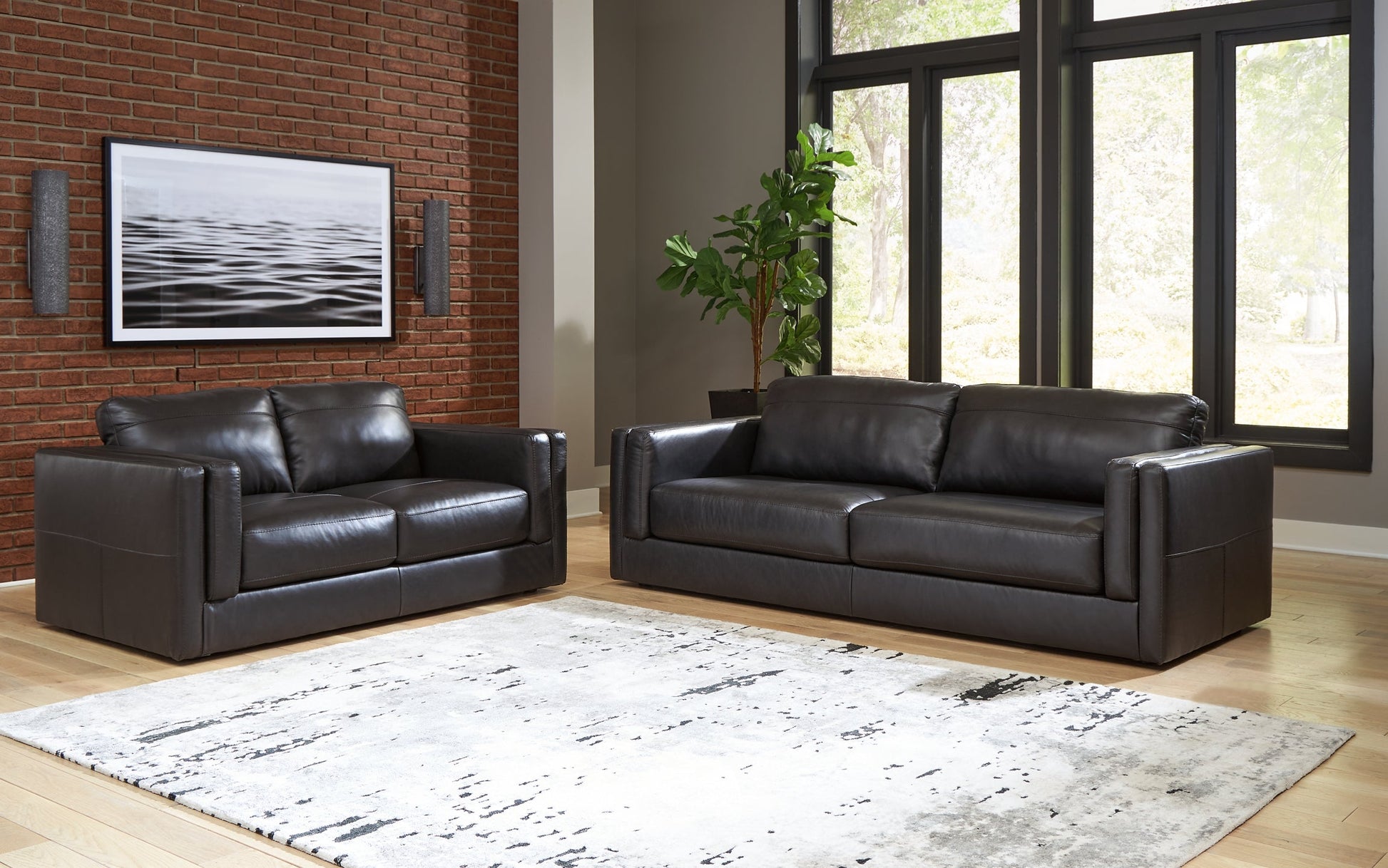 Amiata Sofa and Loveseat at Walker Mattress and Furniture