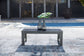 Amora Outdoor Coffee Table with 2 End Tables at Walker Mattress and Furniture