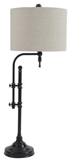 Anemoon Metal Table Lamp (1/CN) at Walker Mattress and Furniture