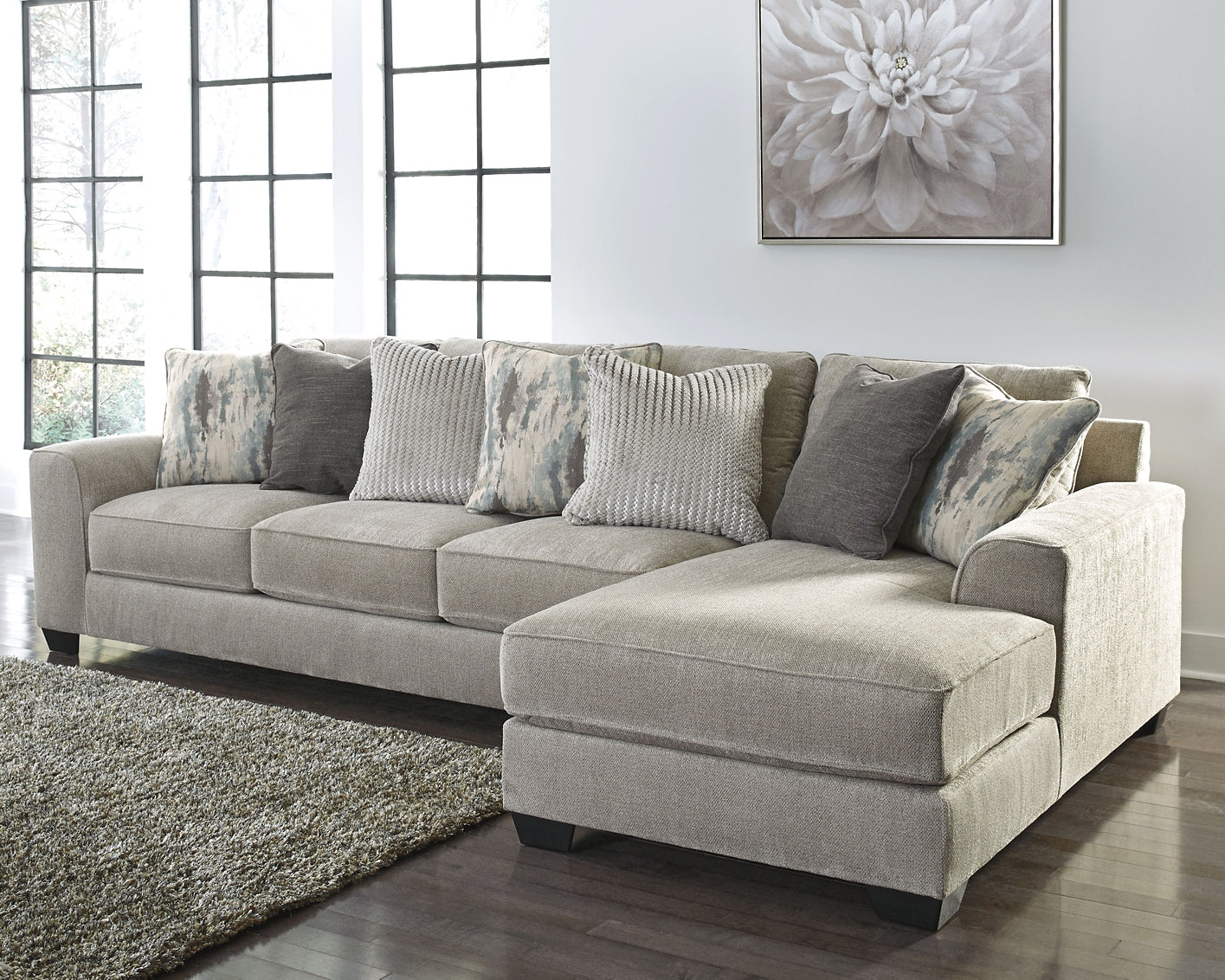 Ardsley 2-Piece Sectional with Chaise at Walker Mattress and Furniture