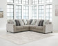 Ardsley 3-Piece Sectional with Ottoman at Walker Mattress and Furniture
