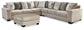 Ardsley 3-Piece Sectional with Ottoman at Walker Mattress and Furniture