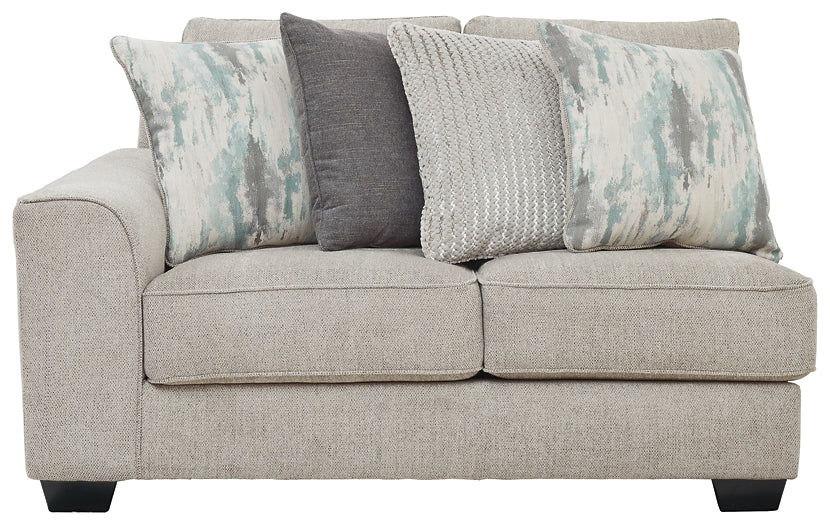 Ardsley 3-Piece Sectional with Ottoman at Walker Mattress and Furniture