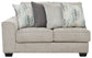 Ardsley 3-Piece Sectional with Ottoman at Walker Mattress and Furniture