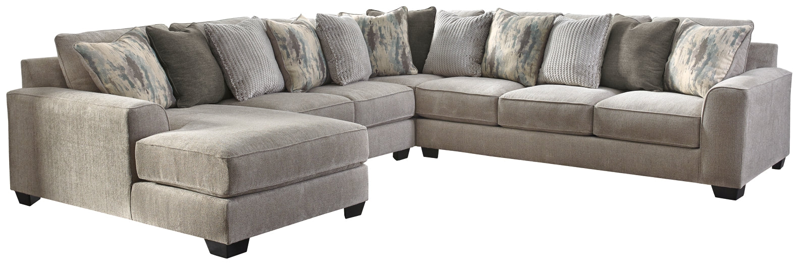 Ardsley 4-Piece Sectional with Chaise at Walker Mattress and Furniture