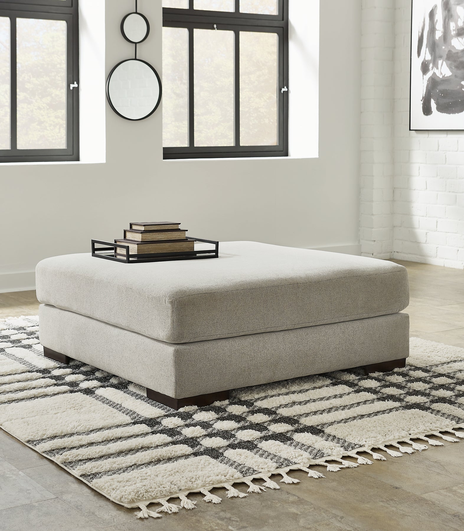 Artsie 3-Piece Sectional with Ottoman at Walker Mattress and Furniture